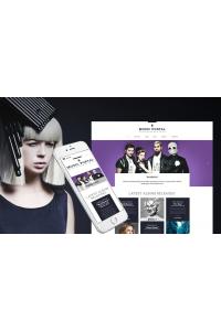 Музыкальный Шаблон Joomla Музыкальный Шаблон Joomla