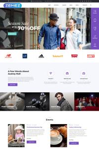 SparkMall - Торговый Центр Многостраничный Чистый