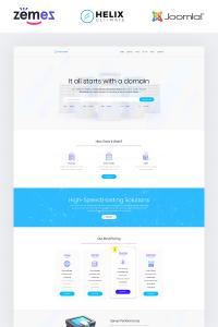 Hostious-Хостинг Многостраничный Современный