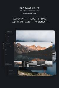 Photographer Joomla Template Photographer Joomla Template