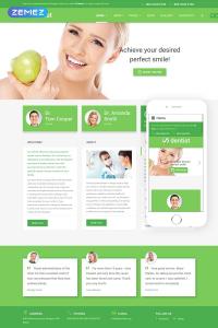 Шаблон Стоматолога Joomla Шаблон Стоматолога Joomla