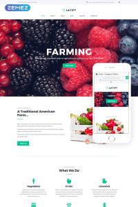 Agriculture Joomla Template