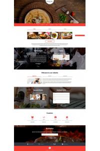 Cafe and Restaurant Joomla Template Cafe and Restaurant Joomla Template