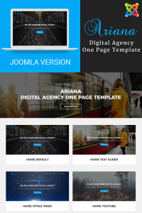 Ariana-Digital Agency One Page