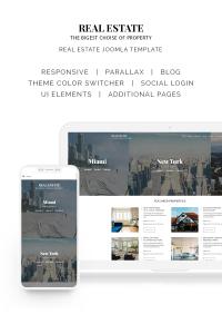 Real Estate - Renting Agency Responsive