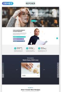 Reposer - Eye-Catching Portfolio HTML Reposer - Eye-Catching Portfolio HTML
