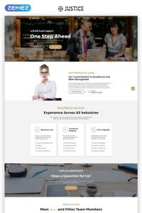 Justice - Attorney Agency HTML5 Justice - Attorney Agency HTML5