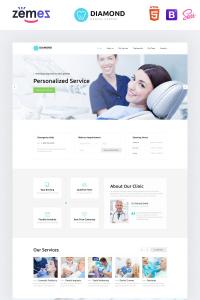Diamond - Dentistry Clean HTML Bootstrap4 Diamond - Dentistry Clean HTML Bootstrap4