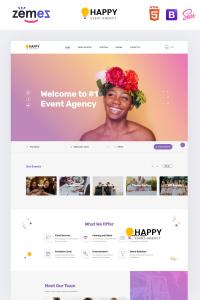 Happy - Event Agency HTML Happy - Event Agency HTML