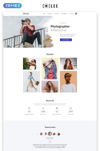 Lee - Photographer Portfolio Minimal HTML5 Lee - Photographer Portfolio Minimal HTML5