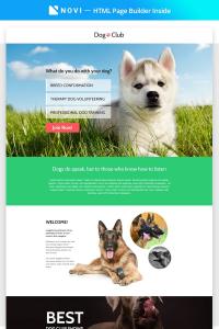 Dog Club - Dog Breeder Compatible with Novi Builder Dog Club - Dog Breeder Compatible with Novi Builder