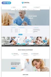 Crystal - Dentistry Clean Bootstrap HTML Crystal - Dentistry Clean Bootstrap HTML
