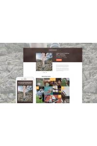 Шаблон Развлекательной Целевой Страницы