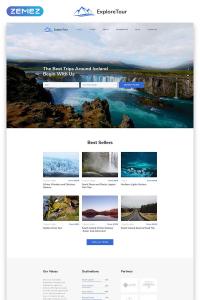 Explore Tour - туристическое агентство Modern HTML Explore Tour - туристическое агентство Modern HTML