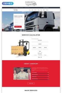 Cargo - Transportation HTML5 Cargo - Transportation HTML5