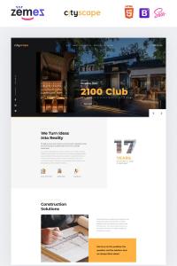 Cityscape - Construction Company Design Cityscape - Construction Company Design