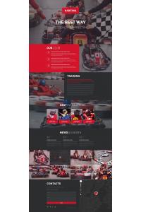 Шаблон Спортивной Целевой Страницы Шаблон Спортивной Целевой Страницы