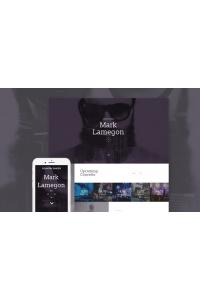 Шаблон Музыкальной Целевой Страницы