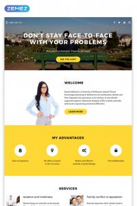 Памела Холланд-психолог Clean Bootstrap HTML Памела Холланд-психолог Clean Bootstrap HTML