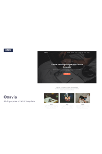 Oxavia-отзывчивый HTML5 Oxavia-отзывчивый HTML5