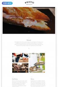 Pesto - Cafe and Restaurant Clean HTML Pesto - Cafe and Restaurant Clean HTML