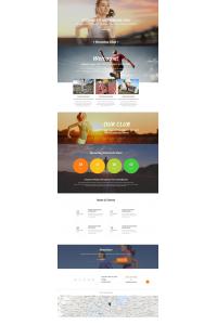 Шаблон Спортивной Целевой Страницы Шаблон Спортивной Целевой Страницы