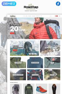 Дорожная Карта-Шаблон Магазина Спортивного Снаряжения На Открытом Воздухе