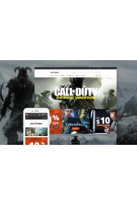 Arcademo - Магазин Видеоигр Отзывчивый Arcademo - Магазин Видеоигр Отзывчивый