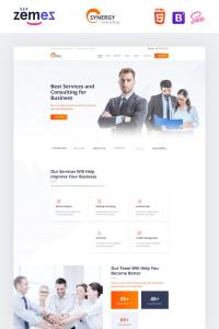 Синергия-консалтинговое агентство многостраничный HTML Синергия-консалтинговое агентство многостраничный HTML