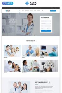 Alfa Health-Doctor многостраничный HTML модерн Alfa Health-Doctor многостраничный HTML модерн