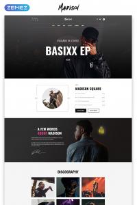 Madison-Music Band многостраничный современный HTML Madison-Music Band многостраничный современный HTML