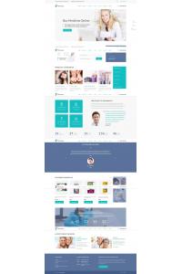 Аптека-медицинский многостраничный HTML5 Аптека-медицинский многостраничный HTML5