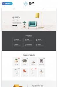 Диван-Агентство дизайна интерьера многостраничный HTML