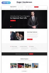 Роджер Хендерсон-политический кандидат классический многостраничный HTML Роджер Хендерсон-политический кандидат классический многостраничный HTML