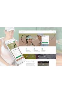 Теннисный Клуб-Спорт И События Многостраничный Теннисный Клуб-Спорт И События Многостраничный