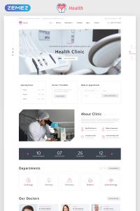 Health-Clinic многостраничный HTML5 Health-Clinic многостраничный HTML5