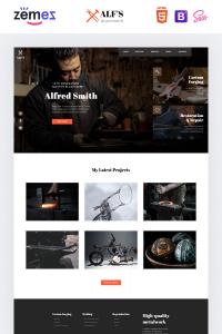 ALF's-персональная страница современный многостраничный HTML ALF's-персональная страница современный многостраничный HTML