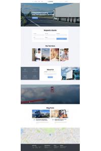 Trucking - Logistics & Transportation Services HTML