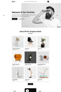 Papri-Portfolio Creative HTML5 шаблон