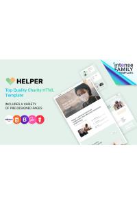 Helper-Шаблон Сайта Благотворительной Организации Helper-Шаблон Сайта Благотворительной Организации