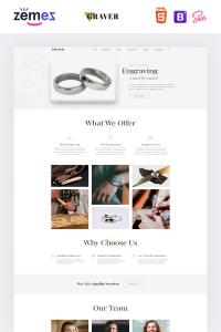 Graver-Art многостраничный элегантный HTML Graver-Art многостраничный элегантный HTML