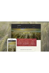 Agriculture Website Template Agriculture Website Template