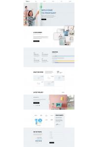 PROPAINT-малярная компания многостраничный креатив HTML PROPAINT-малярная компания многостраничный креатив HTML