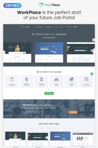 WorkPlace-Job Portal многостраничный HTML5