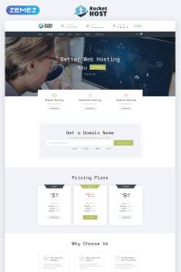 Rocket Host-домен и хостинг многостраничный HTML5 Rocket Host-домен и хостинг многостраничный HTML5