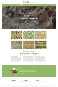 Agriculture Website Template Agriculture Website Template