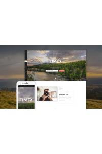 Timex Website Template Timex Website Template