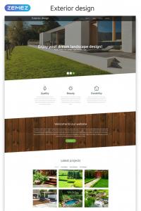 Exterior Design - Landscape Responsive Modern HTML Exterior Design - Landscape Responsive Modern HTML