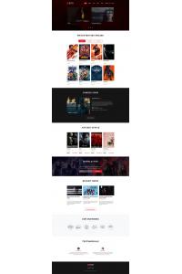 MOOV-Movie Center многостраничный классический HTML