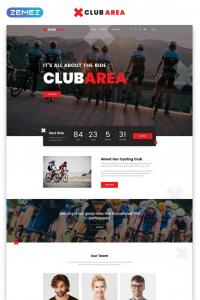 Clubarea-Велоспорт многостраничный креативный HTML Clubarea-Велоспорт многостраничный креативный HTML